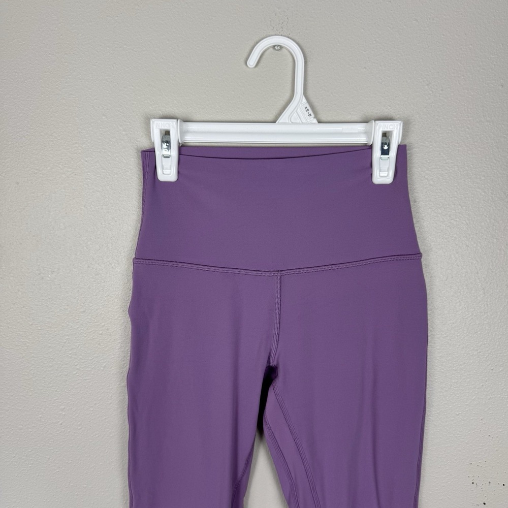 Lululemon Align High Rise Pant 25" In Wisteria Purple Size 4 Nulu - Picture 2 of 7